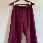 Landau Maroon Scrub Pants Size Small Purple Photo 1