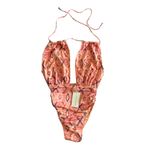 Ramy Brook Printed Annka One Piece Bathing Swimsuit Size Large NEW NWT Photo 1