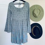 Free People Miami Boho Babydoll Music Festival Concert Floral Print Mini Dress | Size: M Photo 6