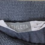 Athleta Crochet Mini Skirt Womens S Charcoal Gray 100% Cotton Boho Cottagecore Photo 4