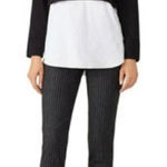 Drew  Layered Shirt Black White TJ11971 NWT‎ XS Photo 0