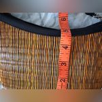 BASKET OF CAMBODIA Original SARAYE TATAMI Handwoven Grass Zip Black Trim Photo 8