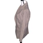 Salanta  Houndstooth Double-Breasted Blazer Office Formal Photo 3