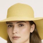Cappelli Straworld Straw Sun Hat Wide Brim Beach Pool Vacation Summer Tan Photo 0