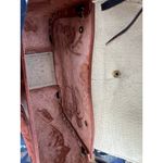 Vintage Hand Tooled Leather Western Saddle Shoulder Bag Purse Rodeo Horse Equine Brown Photo 4