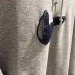 Nike Grey  hoodie with embroidered swoosh Photo 2