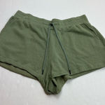 Alice + Olivia ‎ Sage Green Short Cotton Viscose Blend Pull-On Pockets Size XL Photo 0