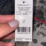 Current/Elliott NWT Current Elliott Leopard Welt Pocket Ankle Skinny Photo 6