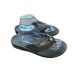 Hurley  Black Flip Flops Sandals Casual Beach Thong Slides‎ Women's size 8 Photo 5