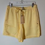 Scotch & Soda Elastic Waist Drawstring Shorts Size Large in Golden Haze NWT Photo 0