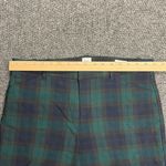 Gap Signature Holiday Skinny Ankle Dress Pant Sz 14 Navy/Green Plaid EUC Photo 4
