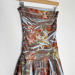 Soprano vintage Y2K  shark bite hem strapless ruched tube top flowy fairy dress Photo 4