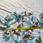 Alfred Dunner  Women's Floral Blazer - Blue and Brown Photo 10