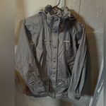 Columbia  Black Parka Raincoat Lightweight Waterproof Design Photo 0