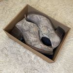 FREEBIRD by Steven  Sadie Leather Booties in Snake Black/White Women’s Size 9 Photo 1