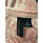 Cynthia Rowley Pajama Set Women's Medium Long Sleeve Pink Floral Drawstring Photo 2