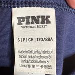 PINK - Victoria's Secret NWT  Navy Blue Ribbed Tank Bra Top Size Small Photo 2