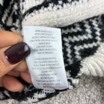 Mason & Belle Womens Cardigan Sweater Small Open Front Aztec Print Cream Black Photo 4