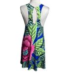 Mara Hoffman  Swing Dress in Flora Blue Sz XS Photo 3