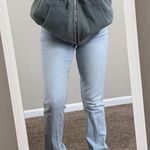 Abercrombie & Fitch Slim Straight 90’s High Rise Jeans Light Wash Photo 0