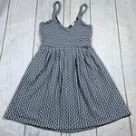 Anthropologie Rolo Cross Back Geometric Fit and Flare Dress Photo 2
