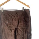 Jones New York Jones New York Vintage Women's Size 8 Brown Cargo Baggy Cropped Pants Photo 4