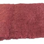 Vintage Burnt Orange Color Bloomingdale's Mohair & Wool Scarf Made in Scotland Photo 2