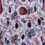 Eyelash Couture  Y2k Pink Ruffled Cutout Racerback Tank Top Photo 2