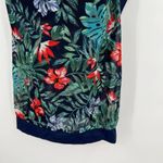 Cacique Swim by  Swim tankini Top Blue floral flower print strappy plus Size 14 Photo 1