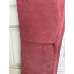We The Free People Pants Mid-Rise Skinny Corduroy Raw Hem Mauve Size 28 Photo 4