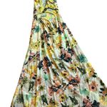 Maaji Floral Print Maxi Dress Lace-Up Open Back Stretch Beach Swimwear Small Photo 10