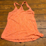 Atmosphere Orange Burnout Racerback Tank Top Women's Size 10 Athletic Activewear Photo 0