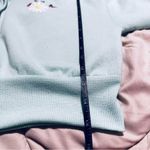 Faded Rose Daisy Print Cropped Hoodie Photo 5