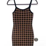 SheIn SZ S gingham pattern sleeveless sweater dress Photo 1