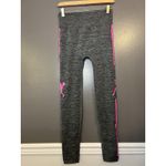 Indero Pants Womens One Size Gray Athletic High Rise Leggings Pink Tennis Sport Photo 1