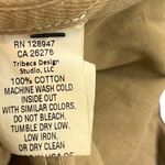 Nili Lotan Military Jogger Pants Size 2 Barley Tan Cropped High Rise Cotton Brown Photo 12