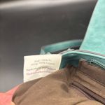 The Animal Rescue Site Purse Pawprint Crossbody Saddle Bag Teal Turquoise Green Photo 9