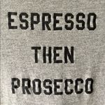Old Navy Espresso Then Prosecco Gray Graphic Tee, Vintage Wash sz. XS Photo 2
