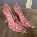 Barbie x ALDO Barbietessy Collection Pink Stiletto Heel Monogrammed B 8 *READ Silver Photo 3