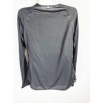 Nike Black Scoop Neck Long Sleeve Pullover Sports Gym Running Top Size M Photo 2