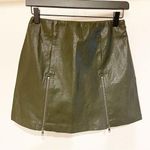 SEEK the Label LF  green faux leather skirt Photo 0