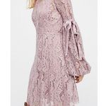 Free People Ruby Lacy Mauve Dress Small Photo 6