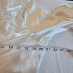 Linea Donatella Bride white Robe for wedding day size large X large good used condition Photo 13