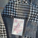 No Boundaries Overall dress size medium women's black and white soft material Photo 3