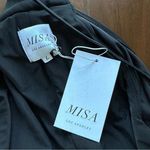 ✨SALE Misa Los Angeles Black Domino Spaghetti Strap Mini Dress Size S NWT Photo 8