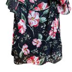 CAbi Fairytale Cold Shoulder Top Style 5220 Women Medium Multicolor Blouse Photo 3
