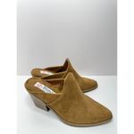 Blondo  Mule Womens Size 11 Water Resistant Suede Pointed Toe Block Heel New Photo 2