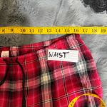 Victoria's Secret  Plaid PJ Set LG Red Black Plaid Long Sleeve Pants Holiday Cozy Photo 6