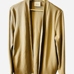 Elie Tahari Elie By Women’s Tan Blazer Size Large Business Casual Travel Photo 0