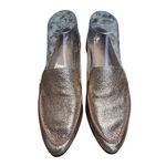 Kate Spade  New York Metallic Bronze Leather Loafers Size 6.5M Preppy Photo 1